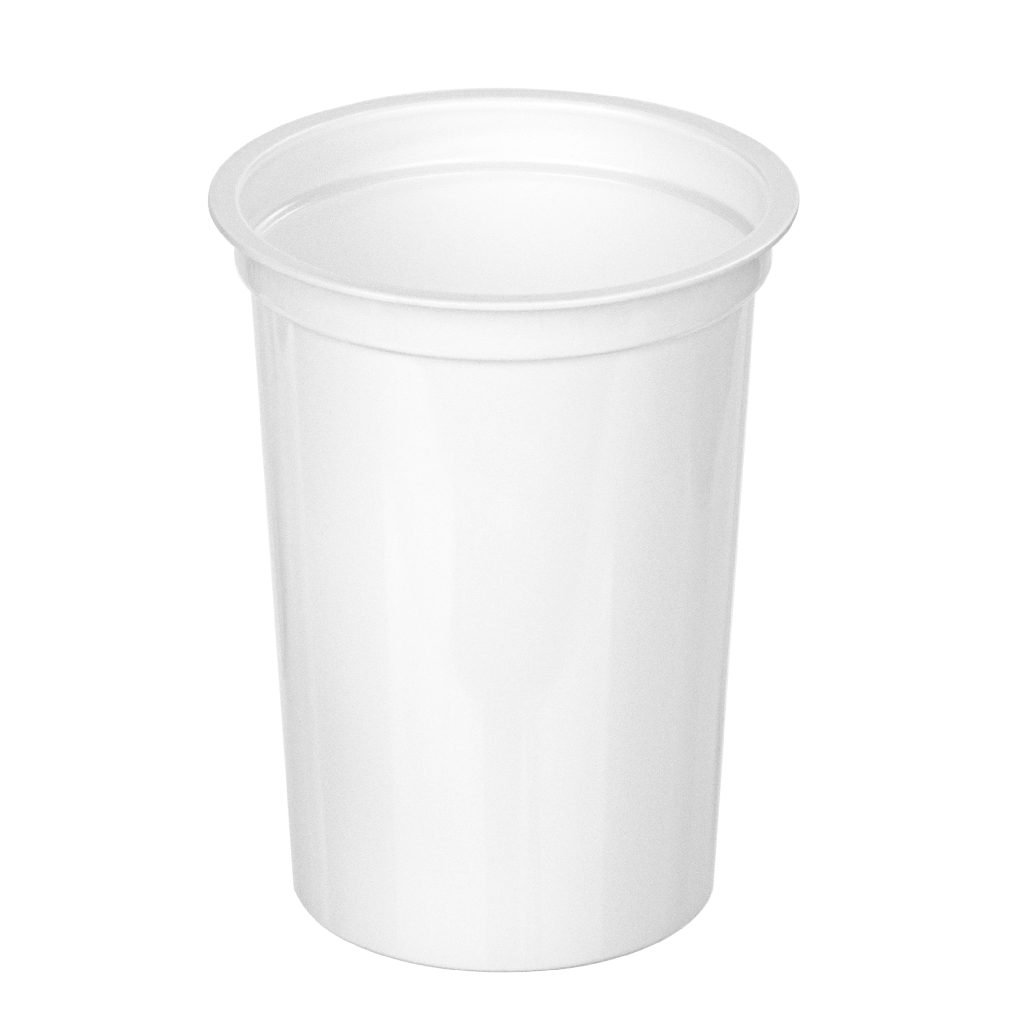 415 – 500ml Polystyrene Dairy Cup